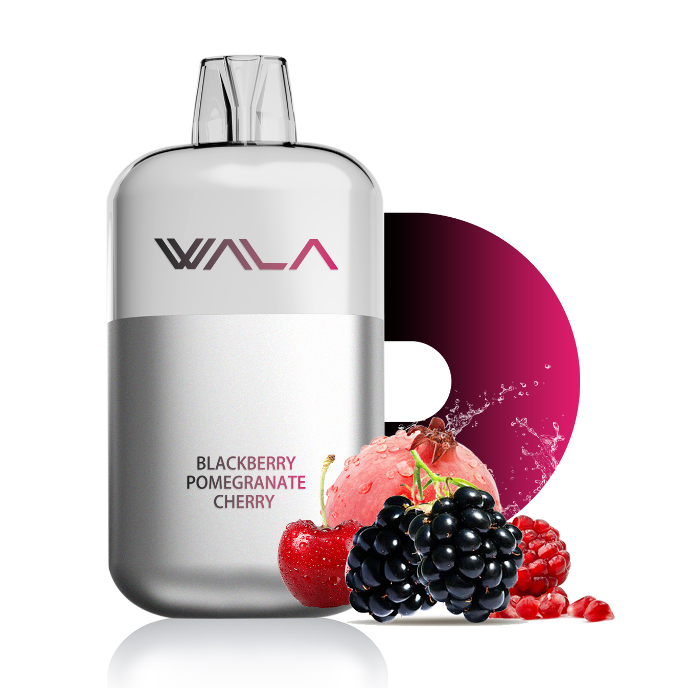 BLACKBERRY POMEGRANATE CHERRY – WALA POP – 10000 PUFFS