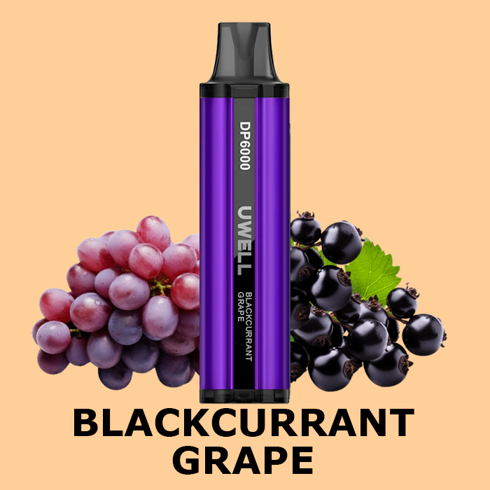 BLACKCURRANT GRAPE – UWELL – 6000 PUFFS