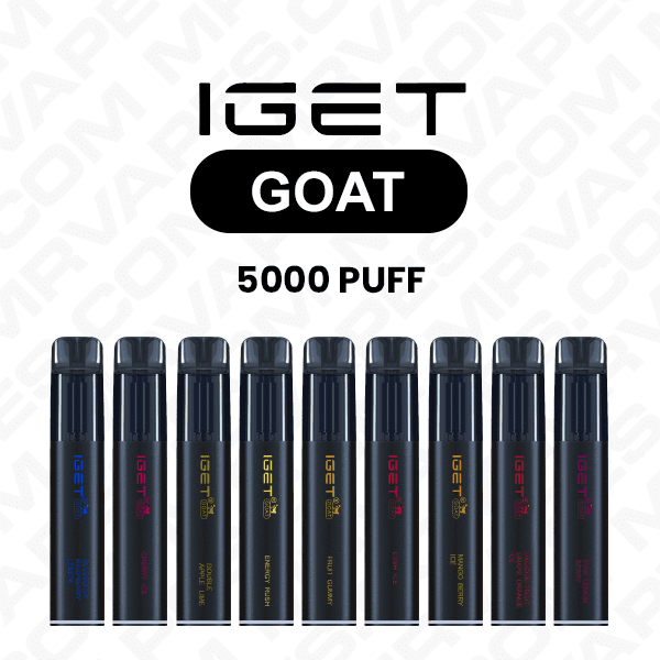 IGET GOAT Disposable Vape Wholesale (5000 Puffs)