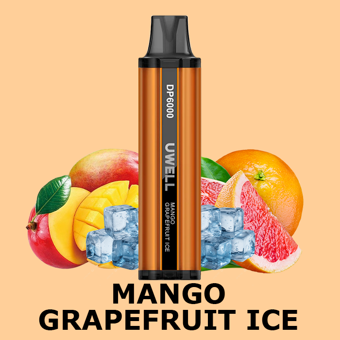 MANGO GRAPEFRUIT ICE – UWELL – 6000 PUFFS